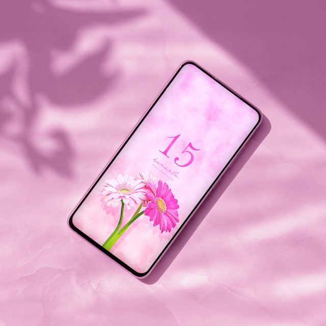 【復縁成就の3本ピンクガーベラ・愛の誓い＋数字15】🌸「愛しています」を込めた3本の花💖失った恋を再び結ぶ奇跡の開運待受✨