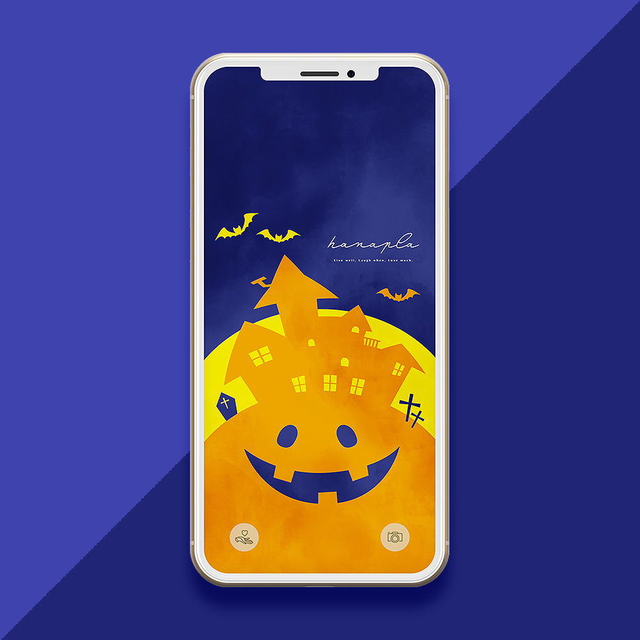 ハロウィン待ち受け特集 おしゃれなハロウィンテーマのかわいいスマホ用イラスト壁紙 開運効果の待ち受けハナプラ おしゃれ スマホ壁紙 無料 運気 シンプル かわいい Iphone 高画質