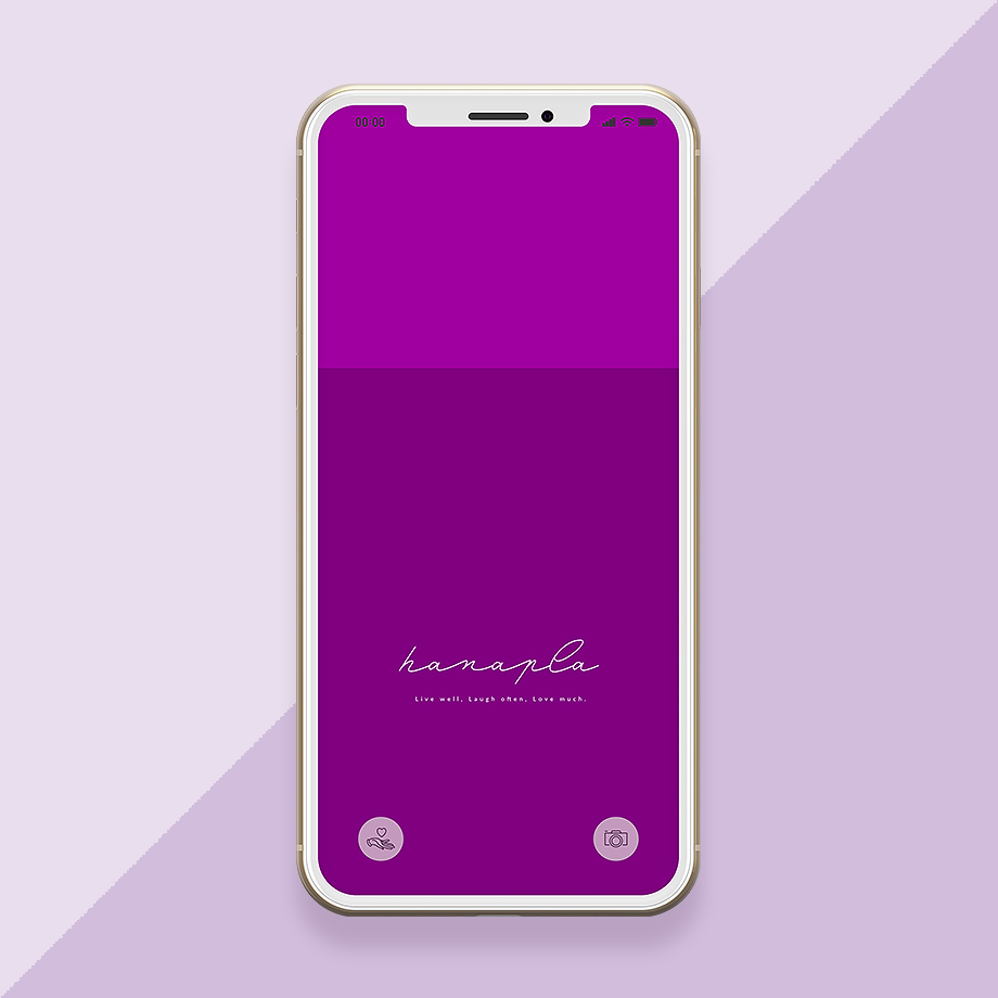 【シンプルカラー】ベルベットバイオレットのスマホ壁紙
