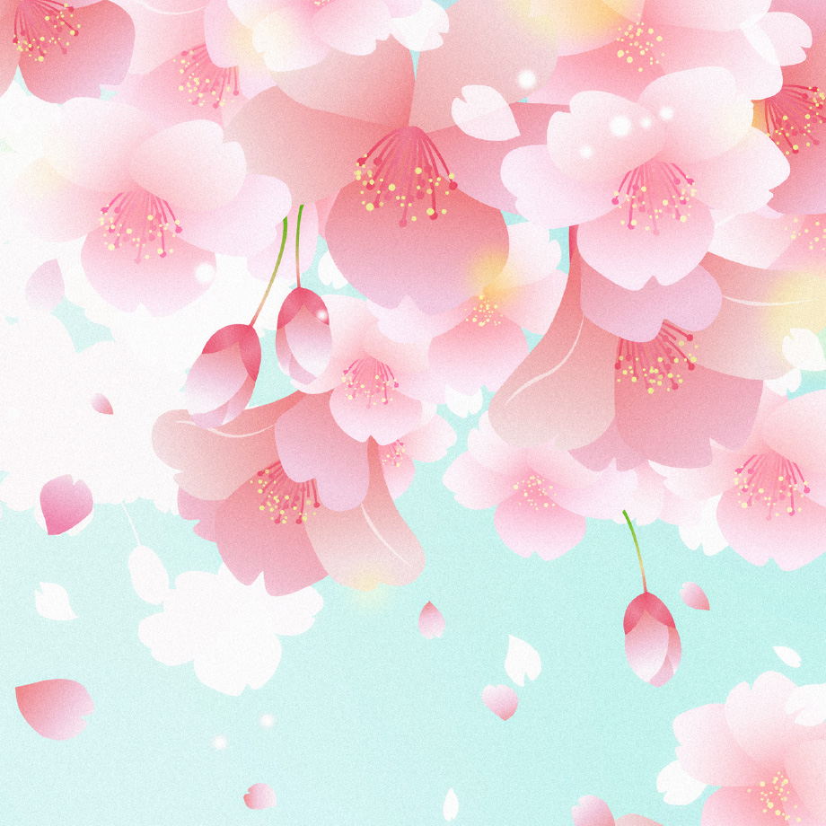【春の開運】新しい門出を祝福！満開の桜と透き通る青空を見上げるスマホ壁紙