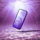 【パープルイルカの直感海中ヒーリング】感性が冴える🐬💜静かな癒しと気づきのスマホ壁紙✨