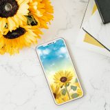 【笑顔咲く🌼ひまわりと朝日イエロー】✨元気をくれるスマホ待受画像で、毎日をもっとハッピーに🌞
