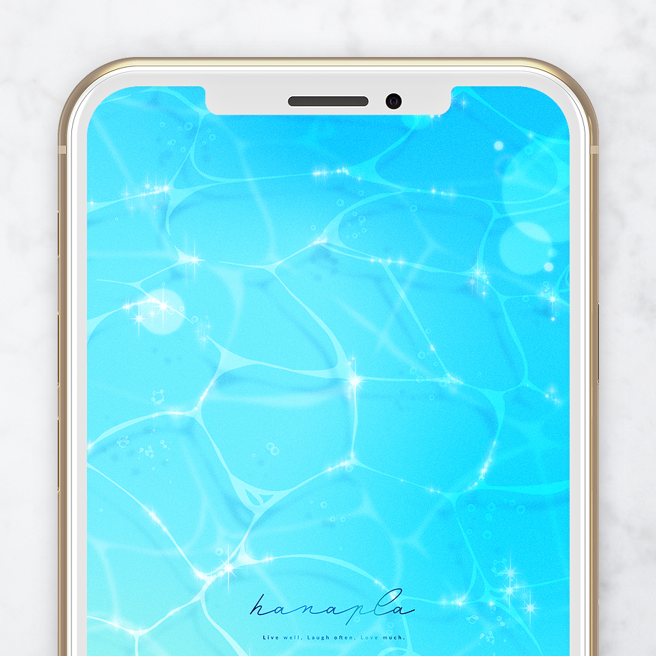 【煌めき浄化ブルーウォーター】透き通る水と光の魔法✨スマホ壁紙で心も空間もリフレッシュ🌿癒しと運気アップの待ち受け💎