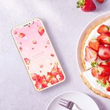 【しあわせ色の苺ミルク】🍓キラキラいちごが幸運を引き寄せる💖豊かさを運ぶ開運スマホ待ち受け✨