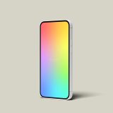 【波動を整えるオーロラレインボー】🌈幸運を呼び愛と希望を引き寄せる✨無敵の虹色グラデーション待ち受けスマホ壁紙💖