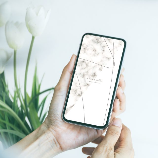 【美と格式の大理石ホワイト】✨純白の輝きで運気を浄化💎シンプルで高級感あふれる大人の待ち受け壁紙