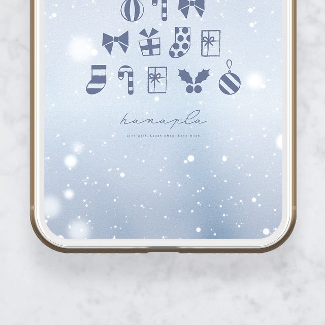 【白雪浄化と幸運オーナメントツリー】❄️🎄雪が舞い降るホワイトクリスマス✨希望と愛を結ぶスマホ待ち受け💫幸福を呼ぶ開運壁紙