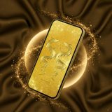 【最強調和金運三重奏!黄金双龍神】✨二柱の金龍が放つ黄金の輝き🐉金運・繁栄・幸福を同時に奏でる、神光きらめく最強開運待ち受け💎🌕