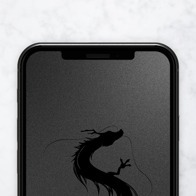 【五龍の一柱！神威纏う黒龍神】⚫深淵の闇に宿る光、守護と覚醒の龍🐉あらゆる厄を祓い、運命を強く整える。心の底から力が湧く神秘の開運待受✨🌌