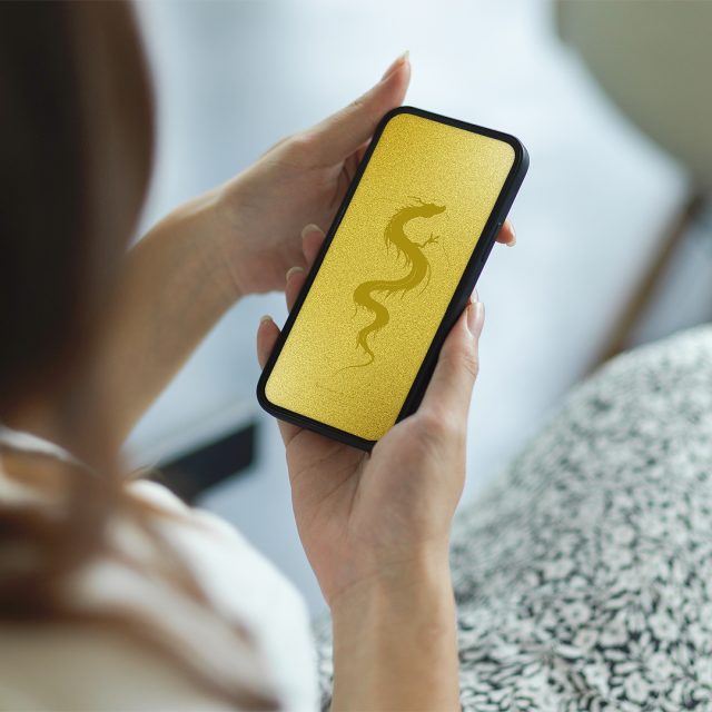 【五龍の一柱！神威宿る金龍神】✨天に昇る金龍が放つ神聖な光🐉金運・繁栄・守護・成功を司る五龍の中心エネルギーが、あなたの人生を輝かせる開運待受💎🌞