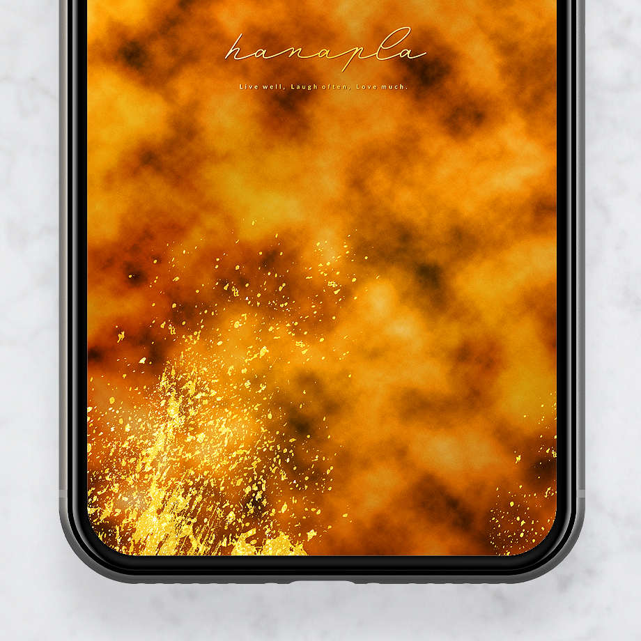 【金彩べっ甲の開運守護美】🐢✨財運・長寿・安定を呼び込む大人の高級スマホ待ち受け