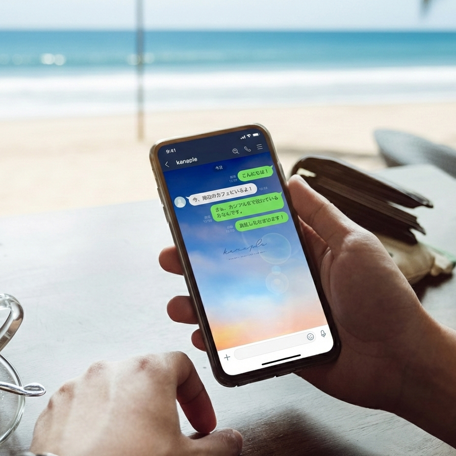 おしゃれなLINEトーク背景