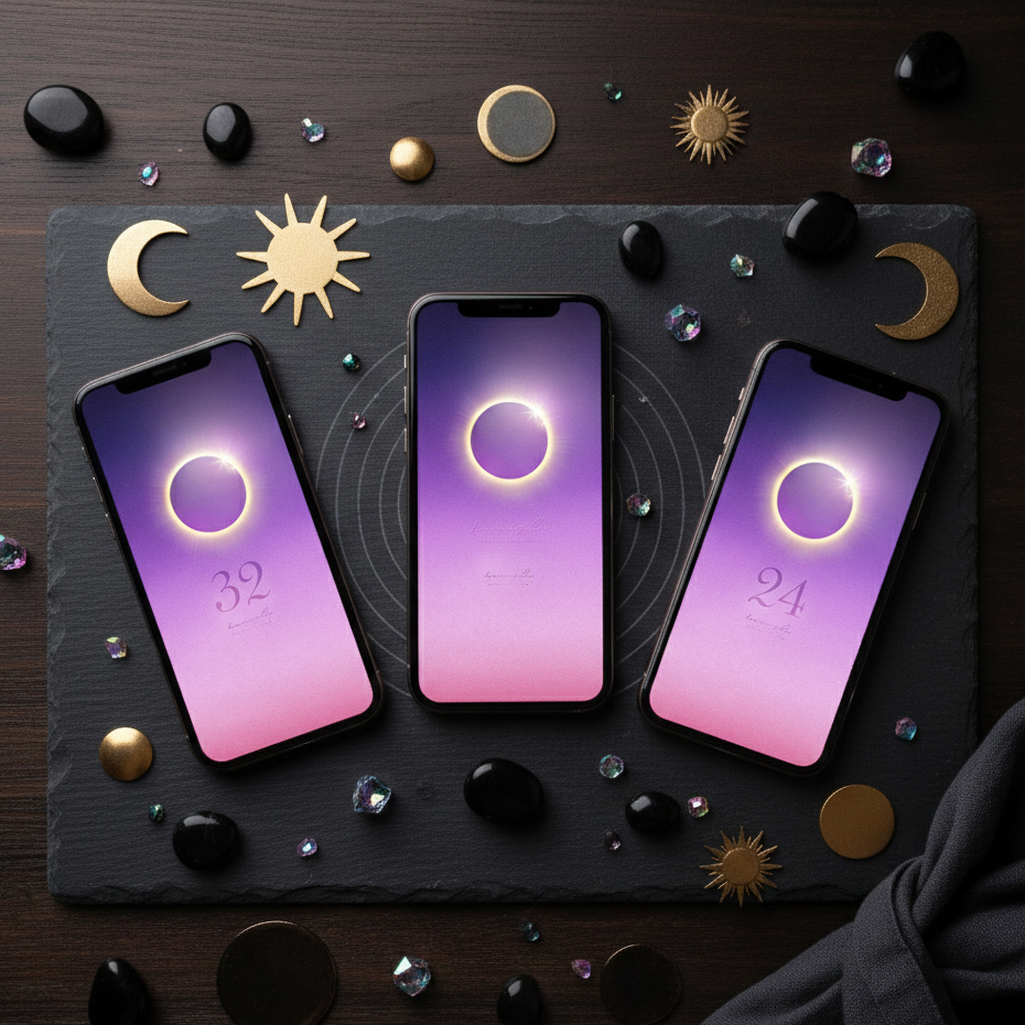 【奇跡の金環日食 ゴールドリング】🌙光と影が重なる節目のときに整える特別な待ち受け