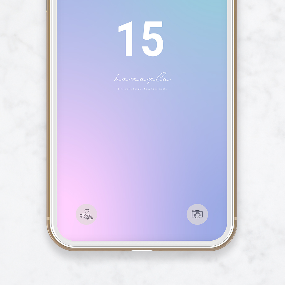 数字15待ち受け オーロラパステルカラーのグラデーション背景がオシャレ シンプルで高画質な開運スマホ壁紙 公式 運気アップ待ち受けハナプラ おしゃれ シンプル かわいい Iphone 高画質 スマホ壁紙