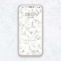 【大理石のスマホ壁紙】シンプルでおしゃれなマーブル模様の待ち受け画像