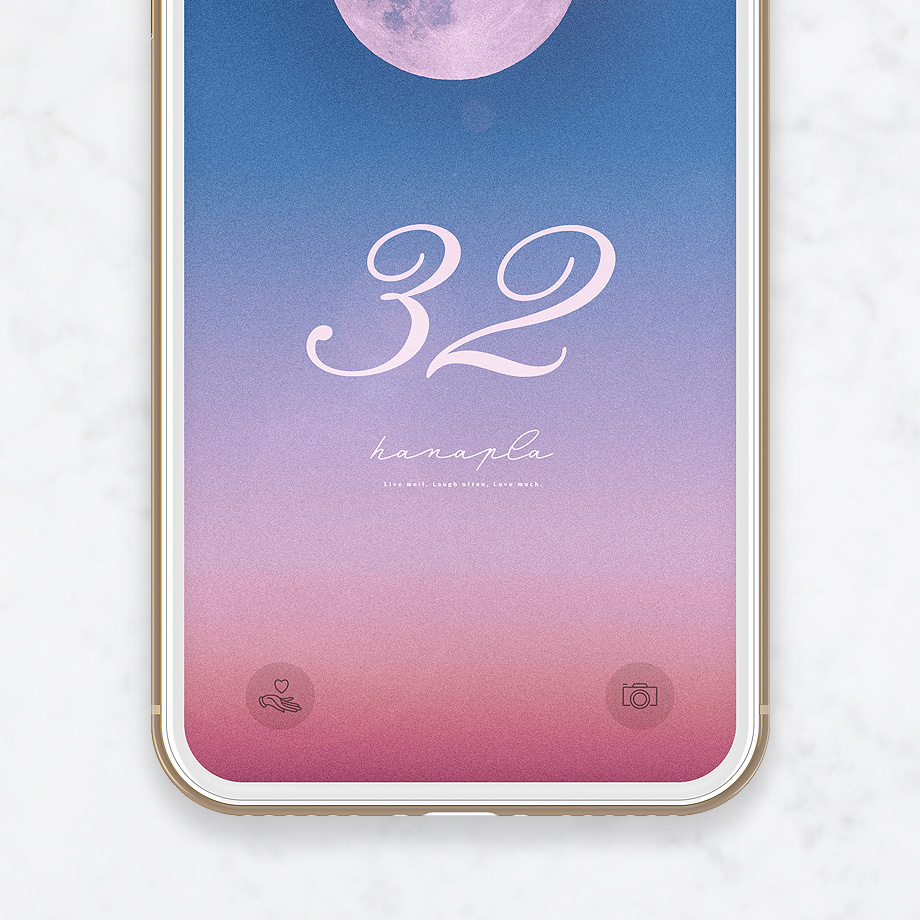チャンスに強くなる壁紙 ラッキーナンバー32数字 美しい満月のiphone待ち受け 公式 待ち受け運気効果ハナプラ おしゃれ シンプル かわいい Iphone 高画質 スマホ壁紙
