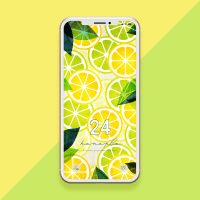 【数字24とフルーツ】レモンの待ち受けで金運も恋愛運アップ！おしゃれなレモンのスマホ壁紙