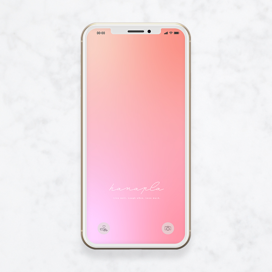 ピンクグラデーション シンプルおしゃれな壁紙iphone Android待受画像で恋愛運アップ 公式 待ち受け運気効果ハナプラ おしゃれ シンプル かわいい Iphone 高画質 スマホ壁紙