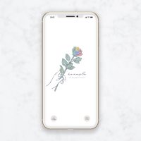 恋愛成就の超強力待ち受け ピンクのガーベラのスマホ壁紙 おしゃれ待ち受け画像ハナプラ スマホ壁紙 無料 運気 シンプル かわいい Iphone 高画質