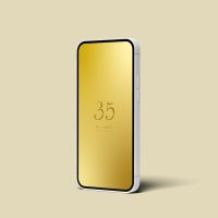 【シウマ35待ち受け】2025年の最強ラッキーナンバー！数字35の待ち受け画像（スマホ壁紙）